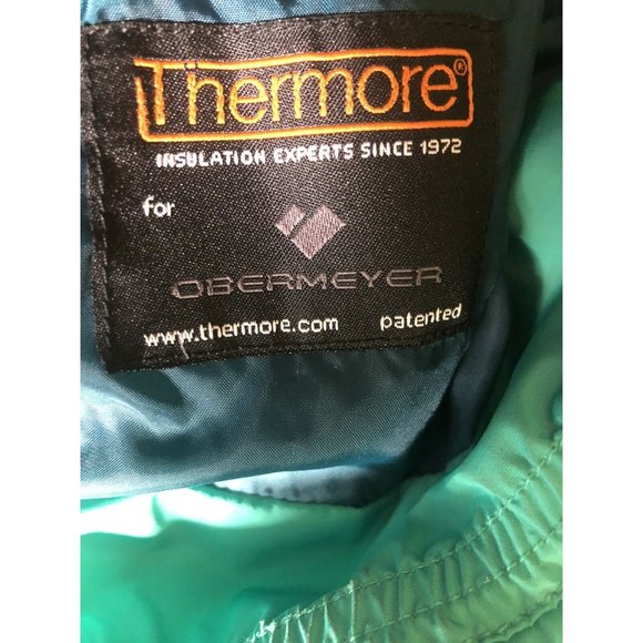 Obermeyer Resort Women's 10  Zip Off Faux Fur Hood Thermore Insulation Vintage - Picture 9 of 12